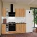 Ready-made Kitchen Neman E-Line Chipboard-2 200 Gold Craft Oak