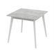 Dining Table Neman BON 780x780 Concrete/White