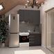Ready-made Kitchen Neman E-Line Chipboard-3 140 Graphite