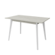 Розкладний стіл Неман БОН 1180х680 Дуб крафт білий/Білий
