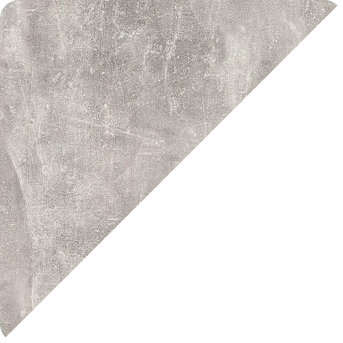 Extendable Dining Table CLARK Concrete/White