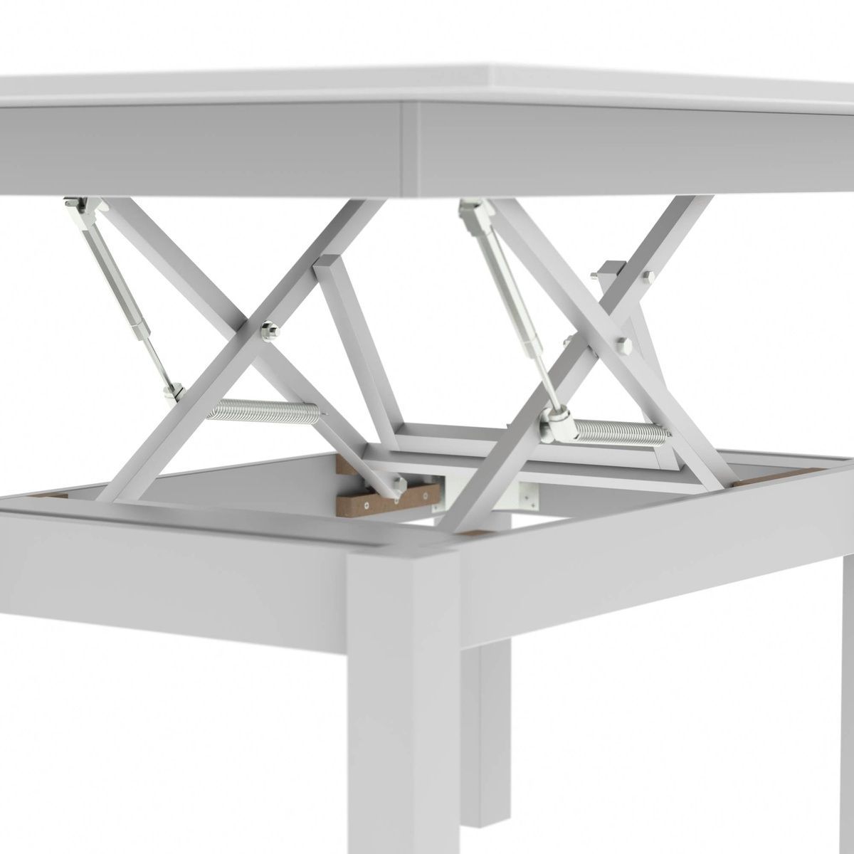 Dining table transformer Neman BUTTERFLY White