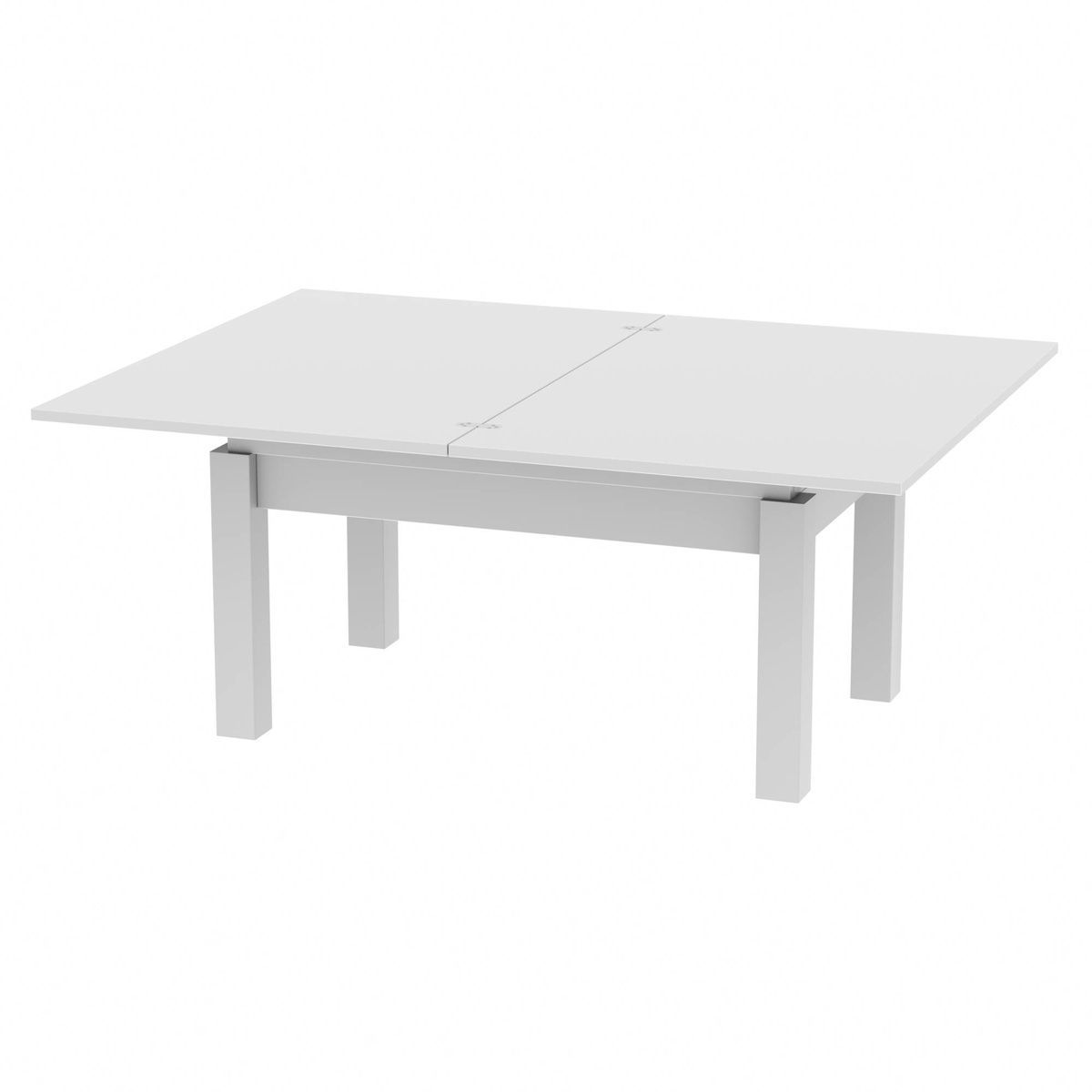 Dining table transformer Neman BUTTERFLY White