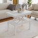 Dining table transformer Neman BUTTERFLY White