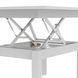 Dining table transformer Neman BUTTERFLY White