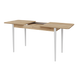 Розсувний стіл Неман МОНО прямокутний Дуб сонома/Білий