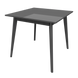 Стол обеденный для кухни Неман ТУРИН 780 Серый глянец