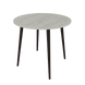 Круглий стіл Неман СЕТ-4 Дуб крафт білий/Венге