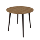 Круглий стіл Неман СЕТ-4 Дуб крафт золотий/Венге