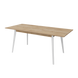 Розкладний стіл Неман БОН 1380х780 Дуб сонома/Білий
