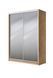 Sliding Door Wardrobe E-Line ShK 2.3 Gold Craft Oak 600x1700x2100