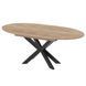 Extendable Dining Table SPIDER OVAL LPB Cremona oak torro
