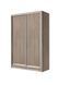 Sliding Door Wardrobe E-Line ShK 2.3 Truffle Sonoma Oak 600x1400x2100
