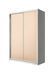 Sliding Door Wardrobe E-Line ShK 2.3 Surfside Ash 600x1500x2100