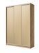 Sliding Door Wardrobe E-Line EShK 3.4 Gold Craft Oak 600x1900x2700