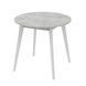 Dining Table Neman BON 880x880&nbsp;Concrete/White