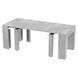 Extendable Dining Table Neman PYTHON Luxury Concrete Stone