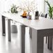 Extendable Dining Table Neman PYTHON Luxury Concrete Stone