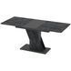 Extendable Table Neman TECH Coal Stone/Anthracite