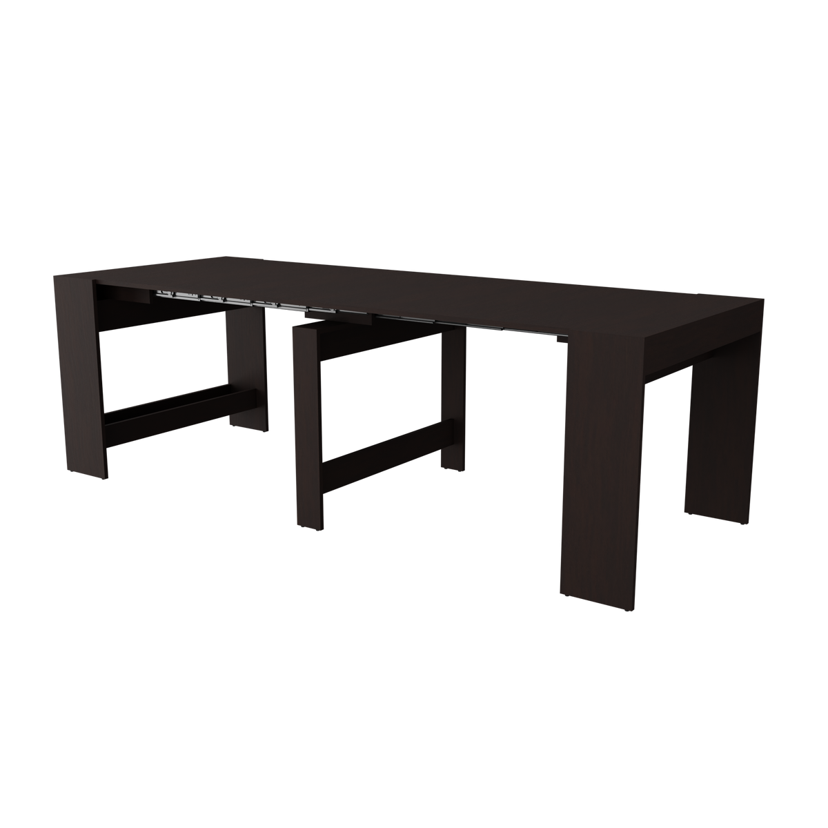 Обеденный раздвижной стол для кухни Неман ПИТОН Лайт Венге