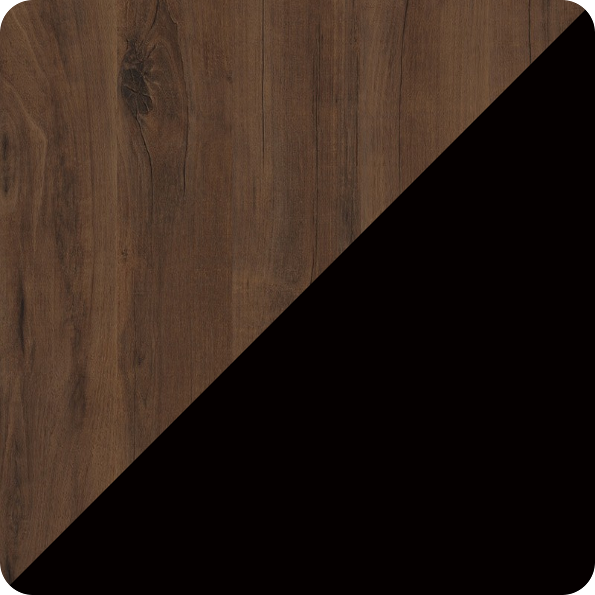 Extendable Dining Table Neman MODERN Macadamia Nut/Black