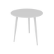 Круглий стіл Неман СЕТ-3 Білий/Білий