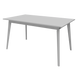 Розкладний стіл для кухні Неман БОН 1380х775 МДФ Білий