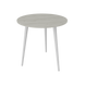 Круглий стіл Неман СЕТ-3 Дуб крафт білий/Білий