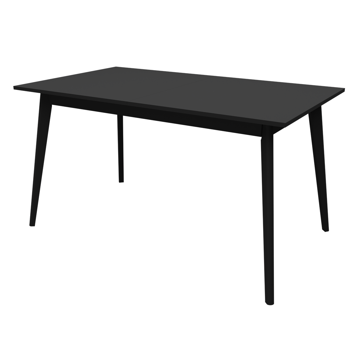 Раскладной стол для кухни Неман БОН 1380х775 МДФ Черный