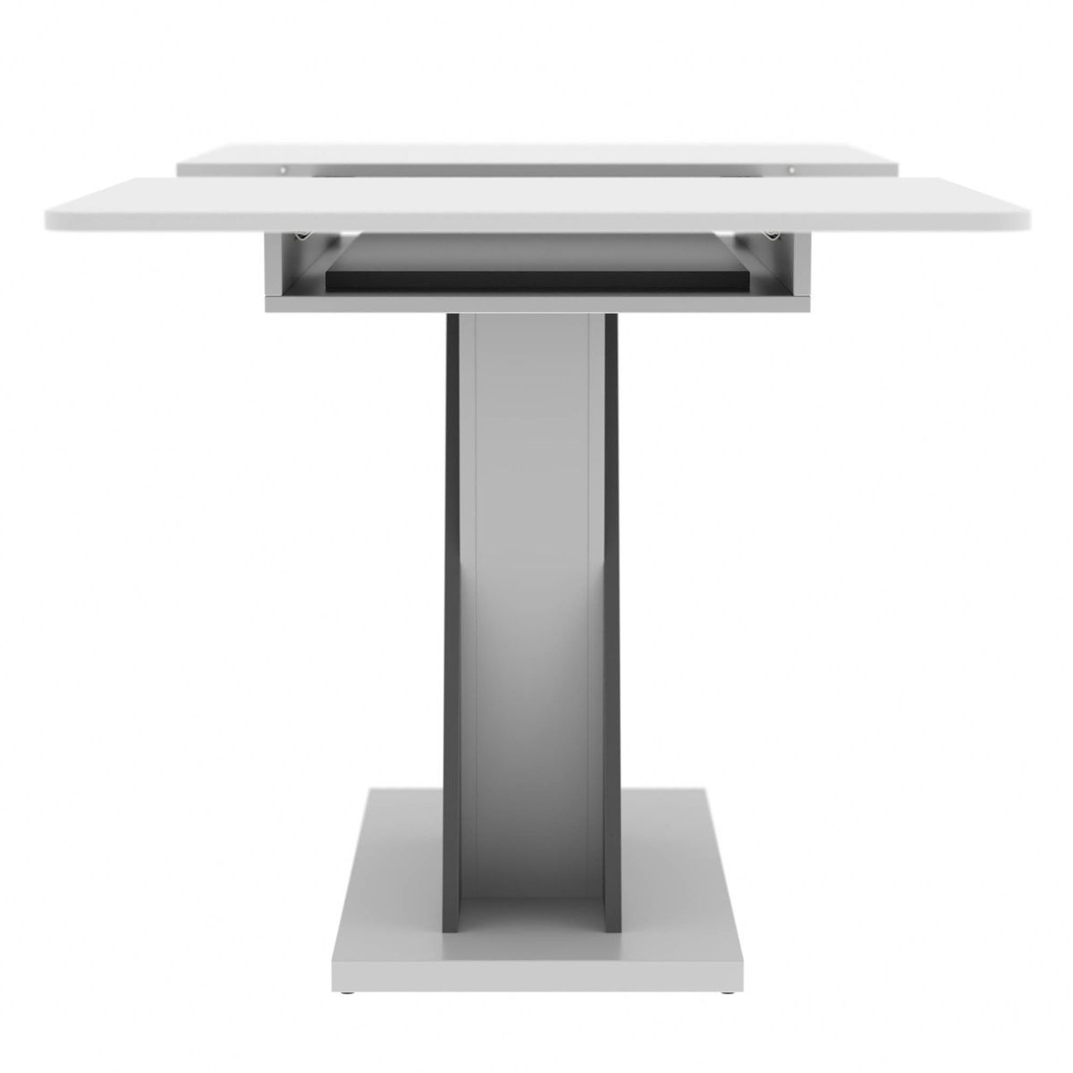 Extendable Table Neman TECH White/Graphite