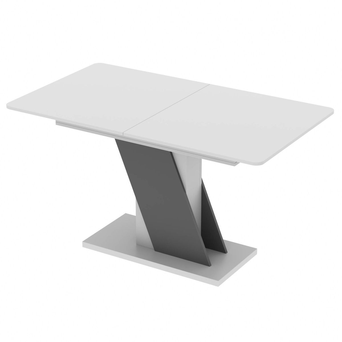 Extendable Table Neman TECH White/Graphite