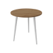 Круглий стіл Неман СЕТ-3 Дуб крафт золотий/Білий