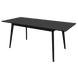 Розкладний стіл для кухні Неман БОН 1380х775 МДФ Чорний