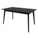 Розкладний стіл для кухні Неман БОН 1380х775 МДФ Чорний