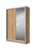 Sliding Door Wardrobe E-Line EShK 2.1 Gold Craft Oak 450x1500x2100