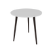 Круглий стіл Неман СЕТ-3 Білий/Венге