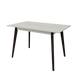 Розкладний стіл Неман БОН 1180х680 Дуб крафт білий/Венге