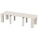 Extendable Dining Table Neman PYTHON Luxury Silk Stone
